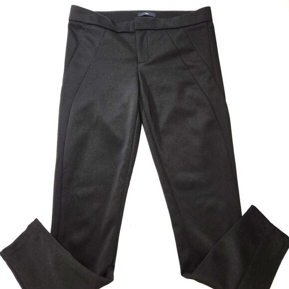 Womens Gap Stretch Black Dress Pants Slacks Size 4 Slim Ankle - Picture 1 of 5